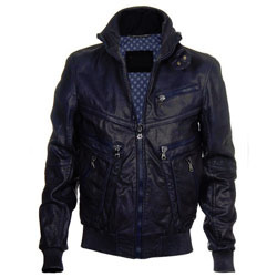 Leather Zipper Jacket Manufacturer Supplier Wholesale Exporter Importer Buyer Trader Retailer in Delhi Delhi India